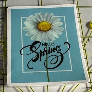 •Brand New• Flower Power Aesthetic Waterproof Sticker